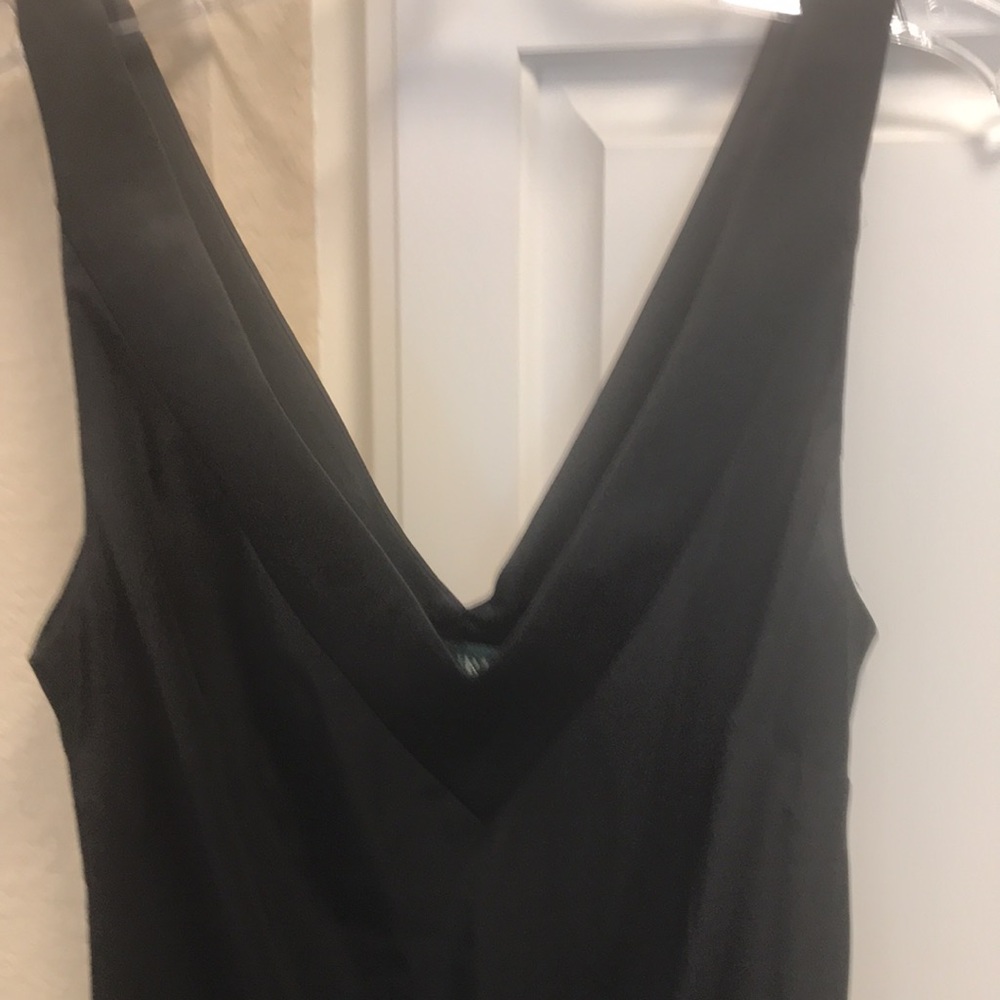 Lauren Ralph Lauren black 100% silk dress - Picture 3 of 10